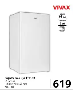 Selgros Frigider cu o uşǎ TTR-93 Ofertă