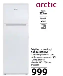Selgros Frigider cu două uși AD54240M30W Ofertă