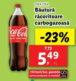 Lidl COCA-COLA Băutură răcoritoare carbogazoasă Ofertă