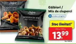 Lidl Gălbiori / Mix de ciuperci Ofertă