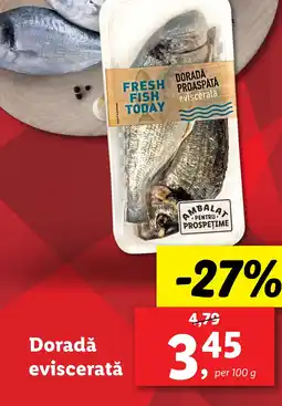 Lidl Doradǎ eviscerată Ofertă