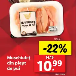 Lidl Muşchiuleţ din piept de pui Ofertă