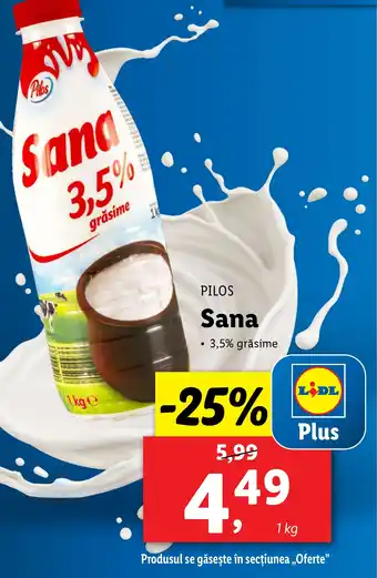 Lidl PILOS Sana Ofertă