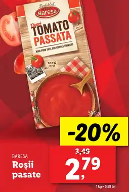 Lidl BARESA Roşii pasate Ofertă