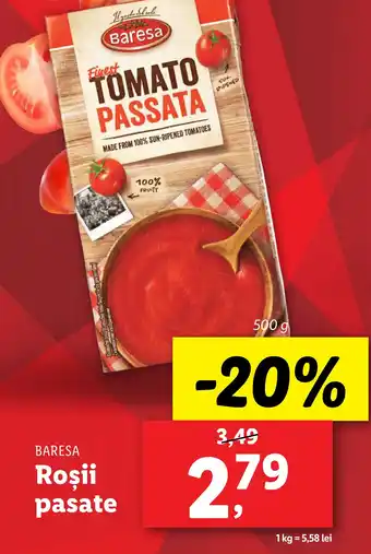 Lidl BARESA Roşii pasate Ofertă