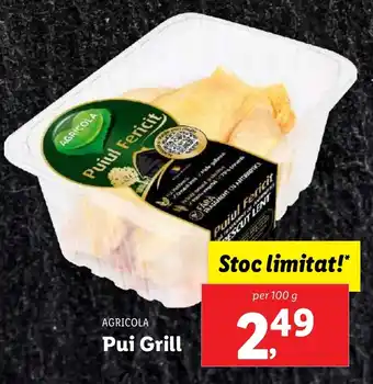 Lidl AGRICOLA Pui Grill Ofertă