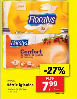 Lidl FLORALYS Hârtie igienică Ofertă