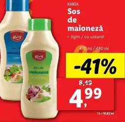 Lidl KANIA Sos de maionezǎ Ofertă