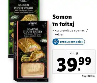 Lidl Somon în foitaj Ofertă