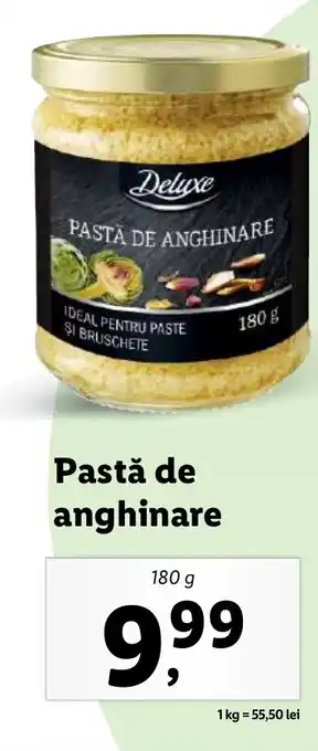 Lidl Pastă de anghinare Ofertă