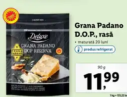 Lidl Grana Padano D.O.P., rasǎ Ofertă