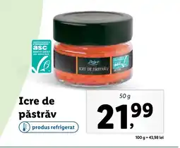 Lidl Icre de păstrăv Ofertă