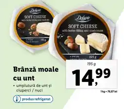 Lidl Brânză moale cu unt Ofertă