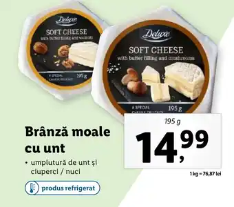 Lidl Brânză moale cu unt Ofertă