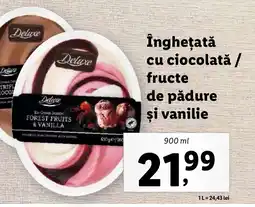 Lidl Îngheţată cu ciocolată / fructe de pădure şi vanilie Ofertă