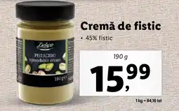 Lidl Cremă de fistic Ofertă