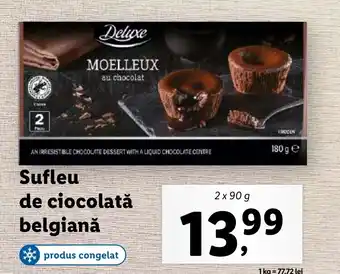 Lidl Sufleu de ciocolată belgianǎ Ofertă