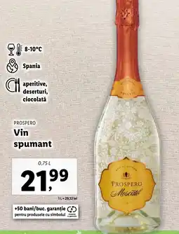 Lidl PROSPERO Vin spumant Ofertă