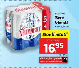 Lidl NEUMARKT Bere blondă Ofertă