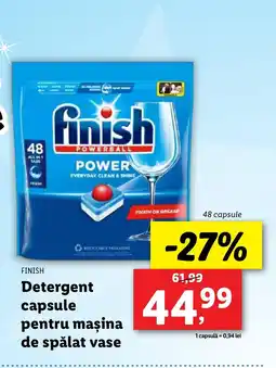 Lidl FINISH Detergent capsule pentru maşina de spălat vase Ofertă