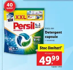 Lidl PERSIL 4In1 Detergent capsule Ofertă