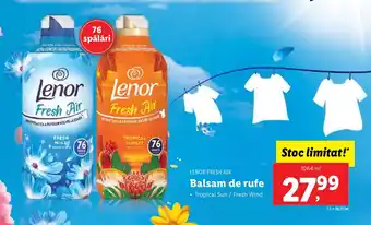 Lidl LENOR Fresh Air Balsam de rufe Ofertă