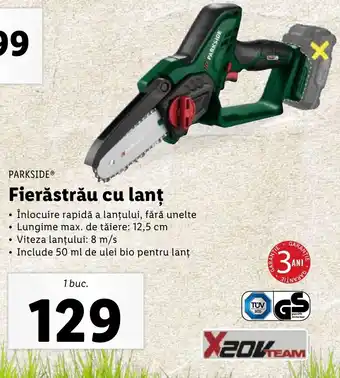 Lidl PARKSIDE® Fierăstrău cu lant Ofertă