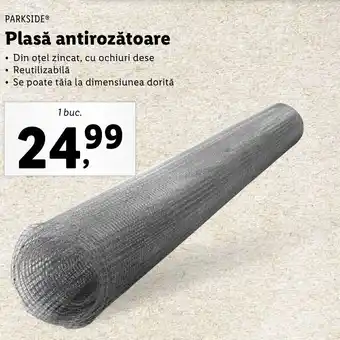 Lidl PARKSIDE® Plasǎ antirozătoare Ofertă