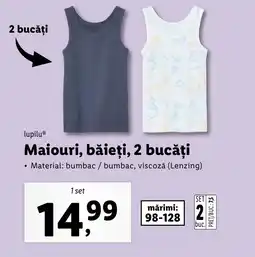 Lidl LupiluⓇ Maiouri, băieţi, 2 bucăți Ofertă