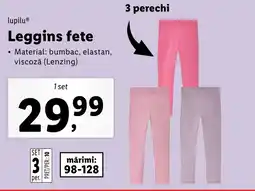 Lidl LupiluⓇ Leggins fete Ofertă