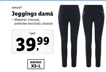 Lidl EsmaraⓇ Jeggings damă Ofertă