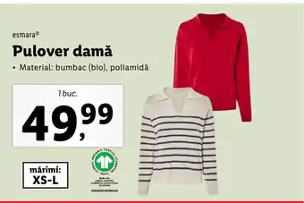 Lidl EsmaraⓇ Pulover damă Ofertă