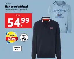 Lidl LIVERGYⓇ Hanorac bărbați Ofertă