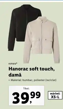 Lidl EsmaraⓇ Hanorac soft touch, damǎ Ofertă