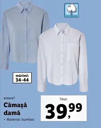 Lidl EsmaraⓇ Cămașă damă Ofertă