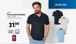 Lidl LIVERGYⓇ Tricou polo, bărbați Ofertă