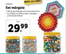 Lidl CrelandoⓇ Set mărgele Ofertă