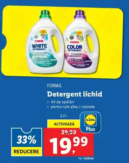 Lidl FORMIL Detergent lichid Ofertă