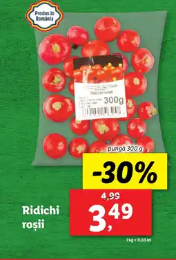 Lidl Ridichi rosii Ofertă