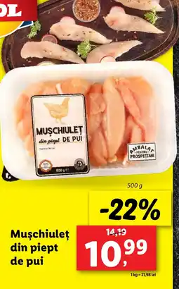 Lidl Muschiuleţ din piept de pui Ofertă