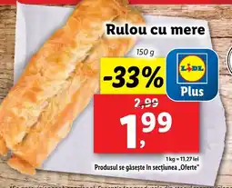 Lidl Rulou cu mere Ofertă