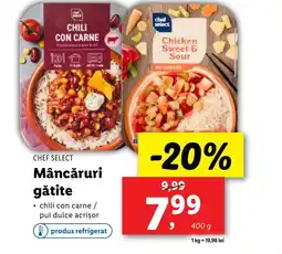 Lidl CHEF SELECT Mâncăruri gătite Ofertă