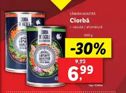 Lidl CĂMARA NOASTRĂ Ciorbǎ Ofertă