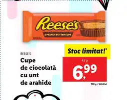 Lidl REESE'S Cupe de ciocolată cu unt de arahide Ofertă