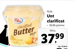 Lidl PILOS Unt clarificat Ofertă