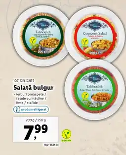 Lidl 1001 DELIGHTS Salată bulgur Ofertă