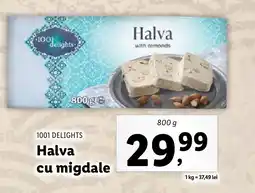 Lidl 1001 DELIGHTS Halva cu migdale Ofertă