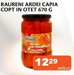 Unicarm Raureni ardei capia copt in otet Ofertă