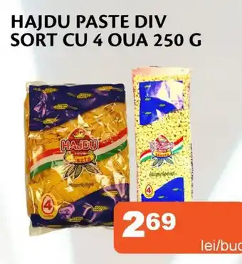 Unicarm Hajdu paste div sort cu 4 oua Ofertă