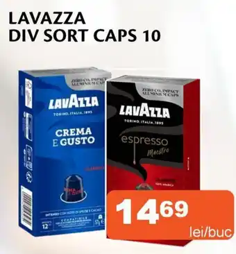 Unicarm LAVAZZA Div sort caps 10 Ofertă